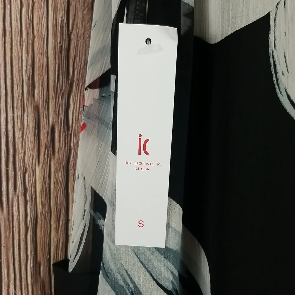 Ic by Connie K Sleeveless Cardigan Vest - Picture 7 of 9